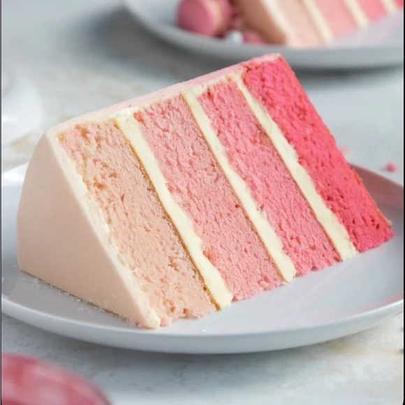 Vintage Handmade pink striped afghan throw blanket perfect for little gi… - Picture 8 of 9